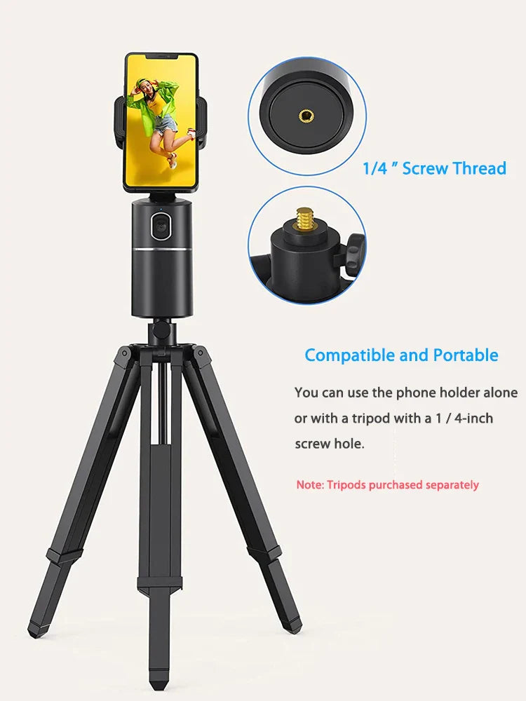 SmartStativ AI - Smart automatisk ansiktsspårande tripod